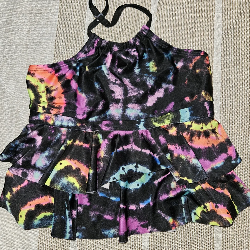 Wonder Nation Kids Swim Dress - Black, Pink, Blue, Yellow